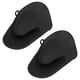 thumbnail image 2 of 2 manoplas para horno, de silicona, engrosadas, antiescaldaduras, para cocina, color negro, 2 of 15