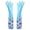 Blue, variant on Pink Pink Rubber Fleece Lined Cuffed Cleaning Gloves Anti Slip For Kitchen Dishwashing Housework