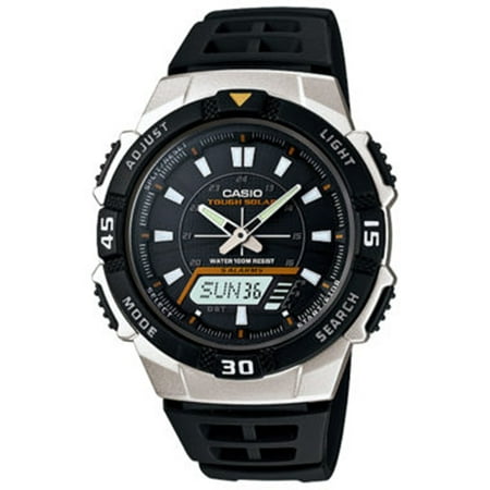 Casio Men's Core AQS800W-1EV Black Resin Quartz Watch