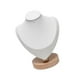 thumbnail image 2 of Exhibición Busto Modelo Titular de joyería Organizador de almacenamiento estable Colgante Cadena Soporte Titular para tocador Salón S blanco Fernando busto de exhibición de collar, 2 of 7