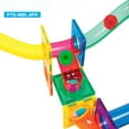 thumbnail image 4 of PicassoTiles Marble Run 100 Piece Magnetic Tile Race Track Toy Play Set STEM Building & Learning Educational Magnet Construction Child Brain Development Kit Boys Girls Age 3 4 5 6 7 8+ Years Old Toys, 4 of 7