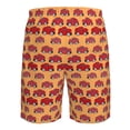 thumbnail image 6 of Naloa Red Cars Men's Beach Shorts, Surfing shorts, Swim trunks, Quick Dry Swim Trunks for Surfing Beach Fun - Medium, 6 of 9