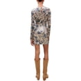 thumbnail image 2 of Maje womens  Raquine Mini Dress, T36, Silver, 2 of 4