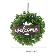 thumbnail image 2 of Guirnalda De Plantas Verdes Artificiales, Cartel De Bienvenida, Decoración Colgante De Pared Para Fiesta De Oficina En Casa Scienceny HA034787-00, 2 of 6