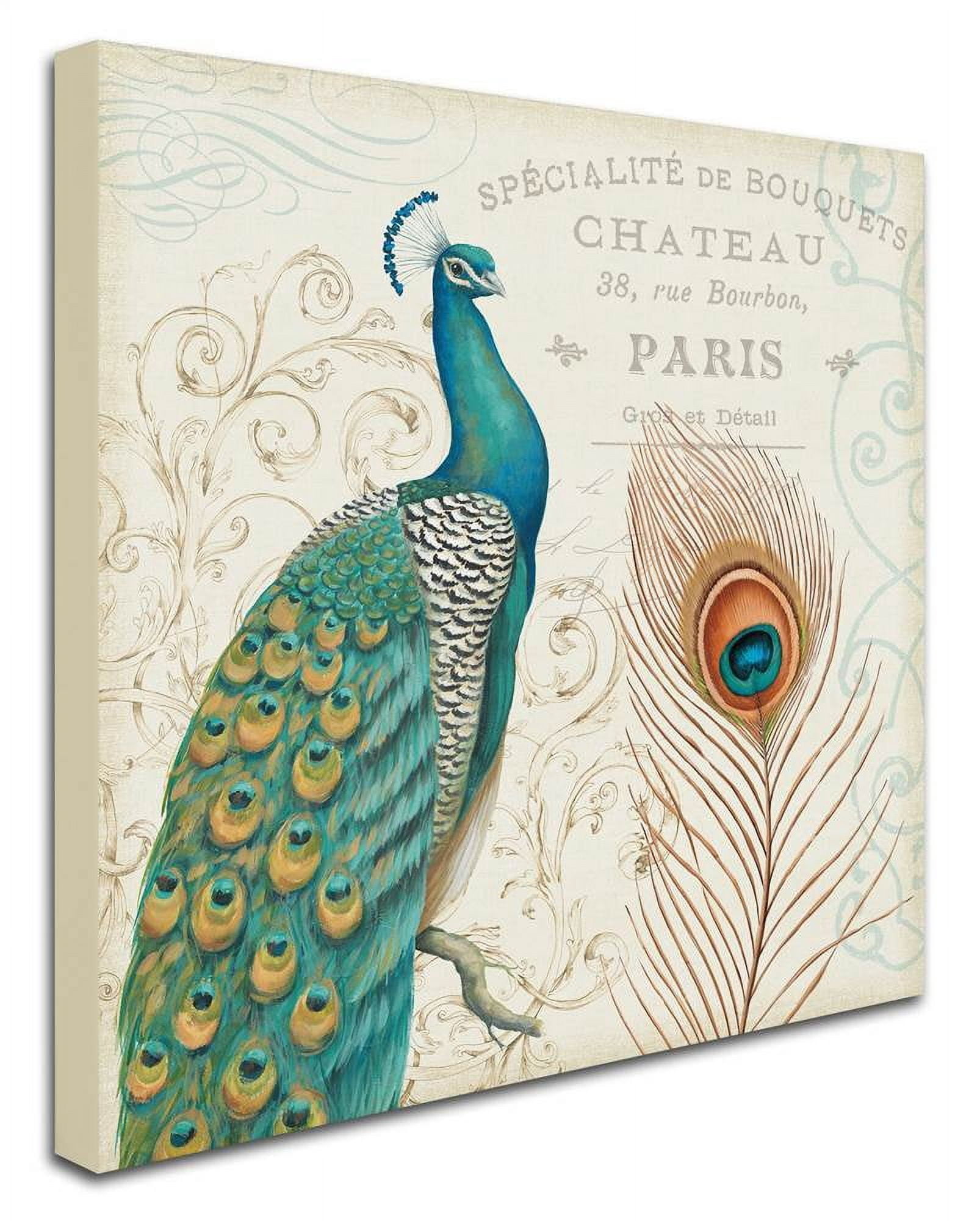 Trademark Fine Art "Majestic Beauty I Square" Canvas Art by Daphne Brissonnet