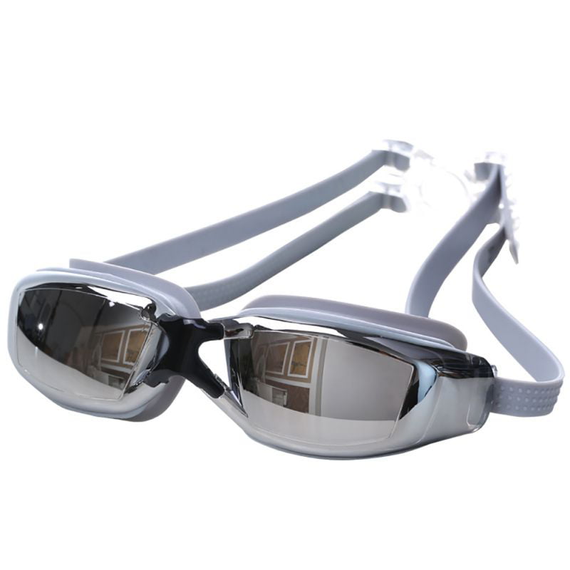 Details about   Adult Swim Goggles Electroplating Waterproof Swimming Goggles Suit HD Anti-Fog 