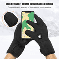 thumbnail image 5 of Savior Heat Full Finnger Winter Skiing Gloves Electric Heated Glove for Men Women Rechargeable Battery Waterproof Hand Warmer Winter Cycling Riding, 5 of 10