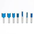 thumbnail image 2 of 8mm Shank Straight Router Bit Set Milling Trimmer Cutter 6 8 10 12 14 16 18 20mm, 2 of 5