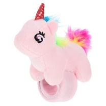 FOMIYES Plush Slap Band for Kids Adorable Animals Slap Band Comfortable Slap Bracelet Decor