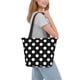 thumbnail image 2 of Balery Black and White Polka Dot Bolsa de Hombro con Diseño, Bolsa Grande y Duradera, Bolsa Versátil para Compras, 2 of 6