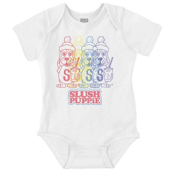 Vintage Slush Puppie Retro Cartoon Romper Boys or Girls Infant Baby Brisco Brands 18M