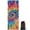 Colorful Rainbow Tie, variant on Orange Blue Tie Dye Mandala Pattern Hot Yoga Mat Towel Non Slip for Hot Yoga - Quick-Drying Yoga Mat Cover with 4 Corner Pockets with Travel Bag - Hot Yoga Towel Non Slip 70"x26"