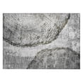 thumbnail image 2 of Addison Rugs Chantille Indoor/Outdoor Transitional Organic Gray Washable Rectangle Rug, 1'8" x 2'6", 2 of 6