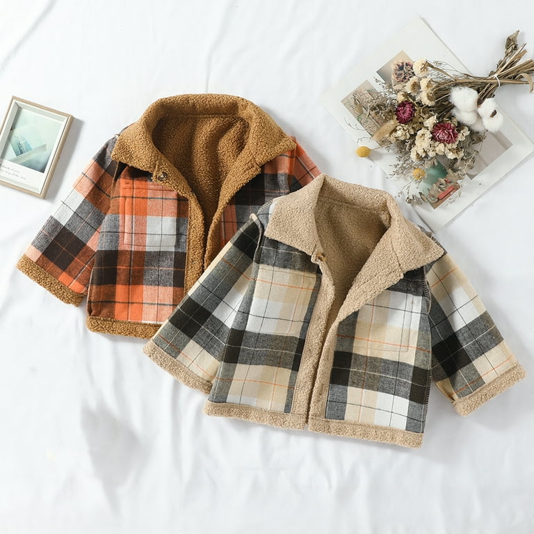 REVERSIBLE PLUSH COAT, BABY REVERSIBLE PLUSH COAT, BABY