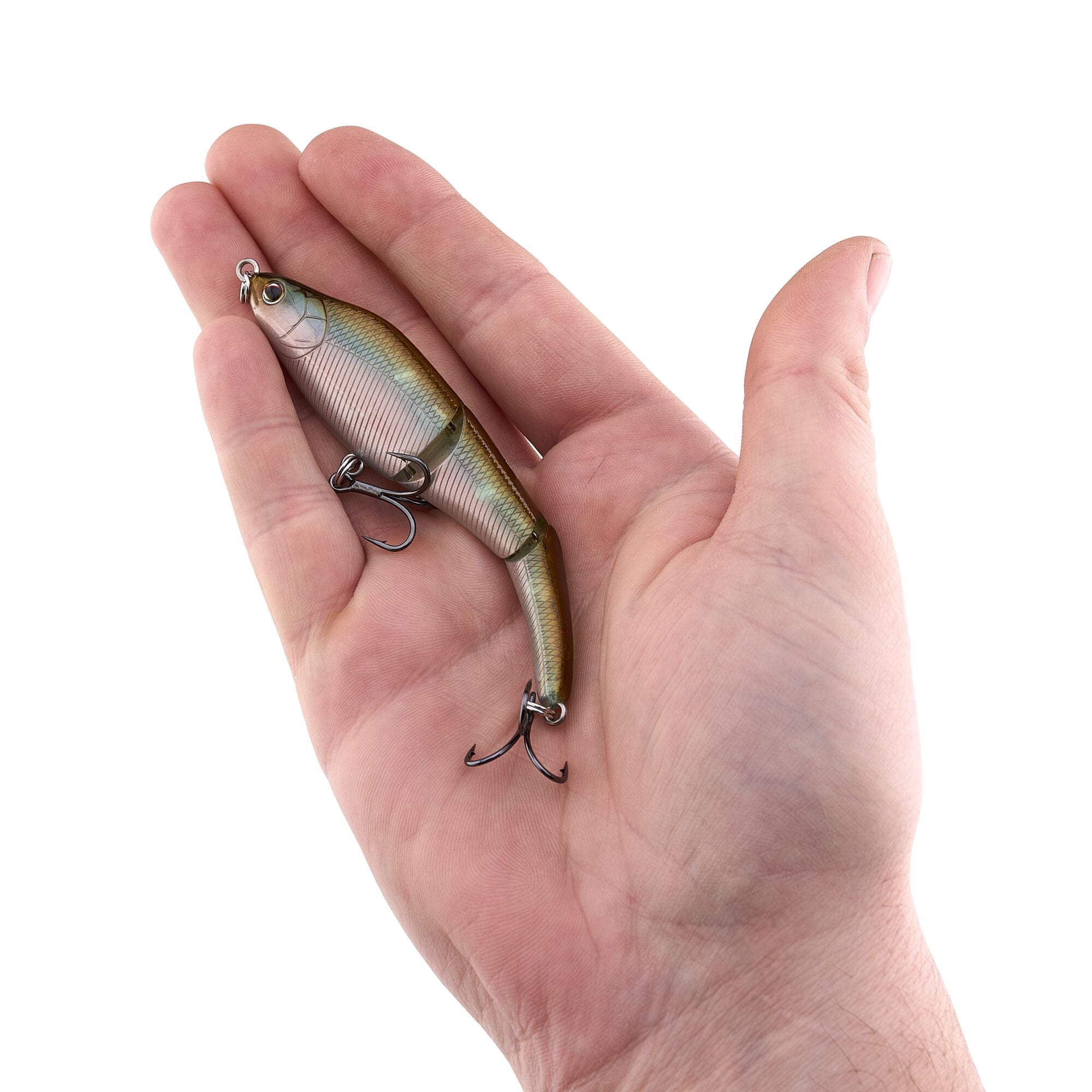 Berkley Magic Swimmer® Freshwater, 3.75 in, Swimbaits, Perfect Ghost (1 Count)