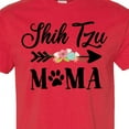 thumbnail image 4 of Inktastic Shih Tzu Mama with Flowers and Arrow T-Shirt, 4 of 5