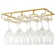 thumbnail image 1 of CAROOTU Wine Glasses Rack Under Cabinet Stemware Rack Wine Glass Hanger Racks Wire Glass Holder, 1 of 7