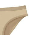 thumbnail image 3 of Calzoncillos de mujer Bragas de algodón amigables con la piel simples de moda Ropa interior de mujer de cintura baja Color de piel L, 3 of 5