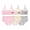Mixed color 3PCS-B, variant on LYMAYTER Girls Toddler Soft Stretch Underwear Set Crop Cami First Time Beginner Training Bra Daily Wear