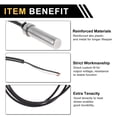 thumbnail image 3 of Unique Bargains 1 Pc ABS Wheel Speed Sensor for Dodge Sprinter 3500 2003-2006 ABS Sensor Anti-lock Braking System Sensor Front Left Right, 3 of 7