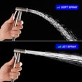 thumbnail image 2 of Boyel Living Single-Handle Bidet Faucet with Sprayer Holder,Bathroom Handheld Bidet Sprayer Stainless Steel and Flexible Bidet Hose in Gun Grey, 2 of 11