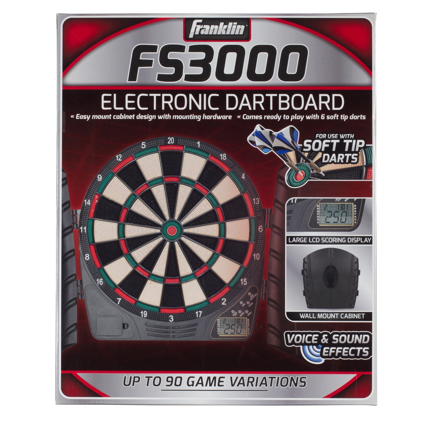 accudart electronic dartboard game list