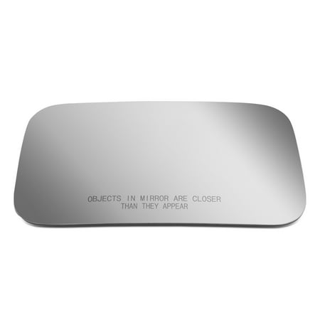 For 1984 to 1991 Ford Bronco / F150 / F250 / F350 Right Side Door Rear View Mirror Glass Replacement Lens 85 86 87 88 89 90