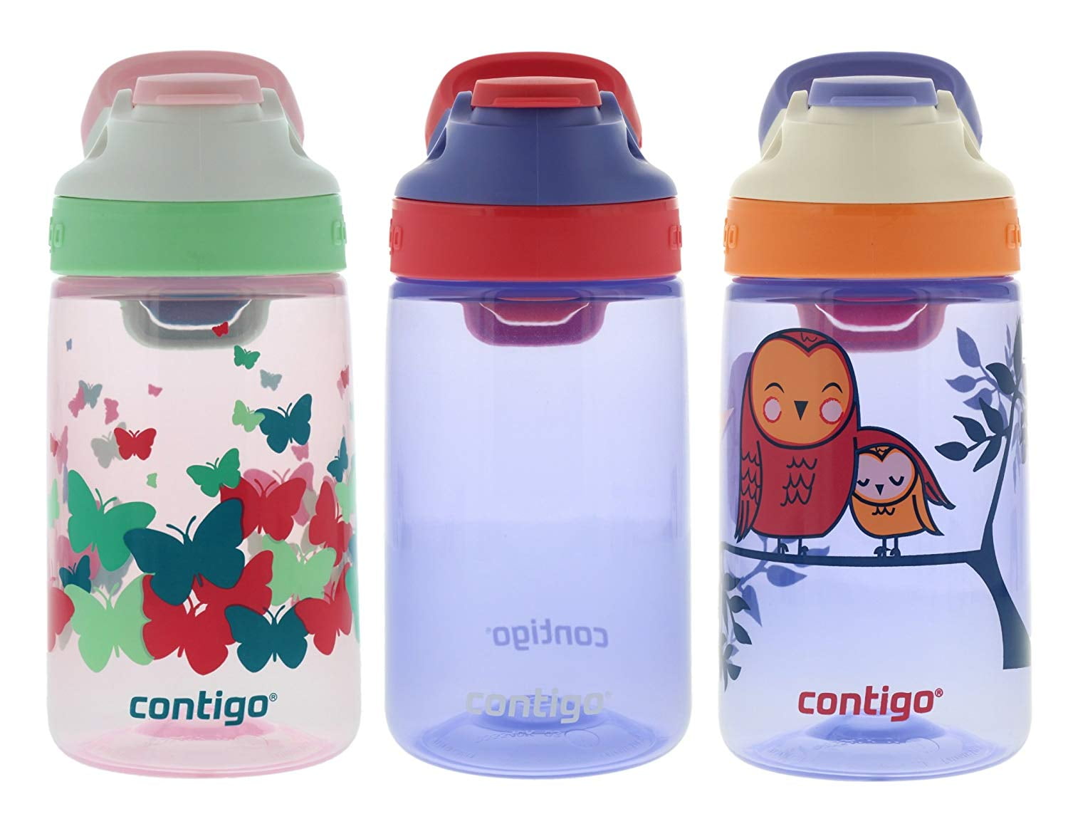 Buy Contigo Kids 415ml Gizmo Plastic Water Bottles - Blue Dinosaur – Biome  US Online