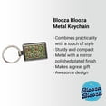 thumbnail image 2 of Log Cabin Pattern Metal Rectangle Keychain, 2 of 7