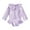 Purple, variant on Girl Swimsuits Girls Swimsuit UPF 50 Sun Rash Guard Long Sleeve Bathing For Toddler Kids Beach Pool Swimwear