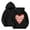 Black, variant on Ccpelsie Girls Solid Soft Hooded Sweatshirt Classic Oversized Hoodies Loose Pullover Sweatshirts with Pocket for Kids(Grey,10-11 Years)