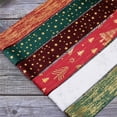 thumbnail image 3 of Yoyauz 10 Yard Christmas Ribbon Crafts Holiday Print Gros Gran Ribbon Ribbon Bulk Gift Wrapping Bow, Sewing, DIY Crafts Christmas Home and Outdoor Decoration, 3 of 5