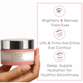 thumbnail image 6 of Consult Beaute Champagne Lift Firming Eye Cream Anti-Wrinkle Diminish Appearance of Fine Lines Hydrating Moisture Instant Illumination Cream, 0.5 oz, 6 of 7