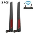 thumbnail image 1 of 2 pcs Wireless Router Antenna for ASUS AC68U AC88U , Interface Omni Radiation Antenna, for 2.4 G/5.8 G Dual-Frequency Wireless Router/Wireless LAN, 1 of 2