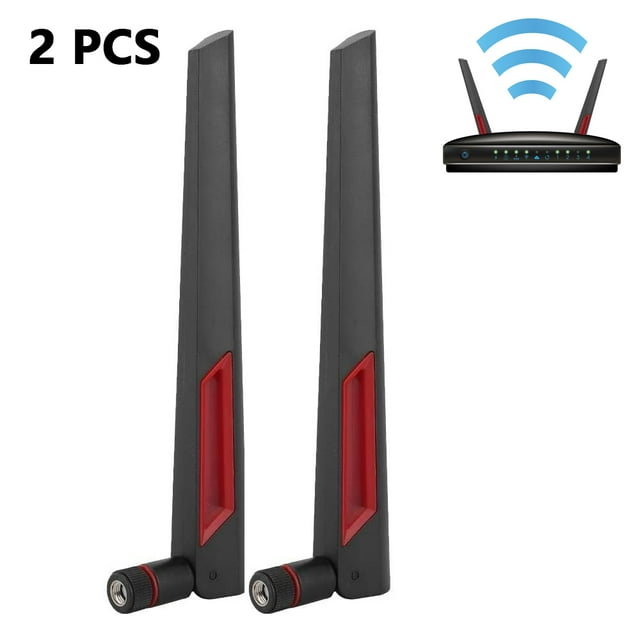 2 pcs Wireless Router Antenna for ASUS AC68U AC88U , Interface Omni Radiation Antenna, for 2.4 G/5.8 G Dual-Frequency Wireless Router/Wireless LAN