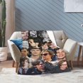 thumbnail image 5 of Blanket Matthew Gray Gubler Soft and Comfortable Wool Fleece Throw Blankets Gift for Home Decoration Sofa Office car Camping Yoga Travel Home Decoration Cozy Plush Beach, 5 of 6