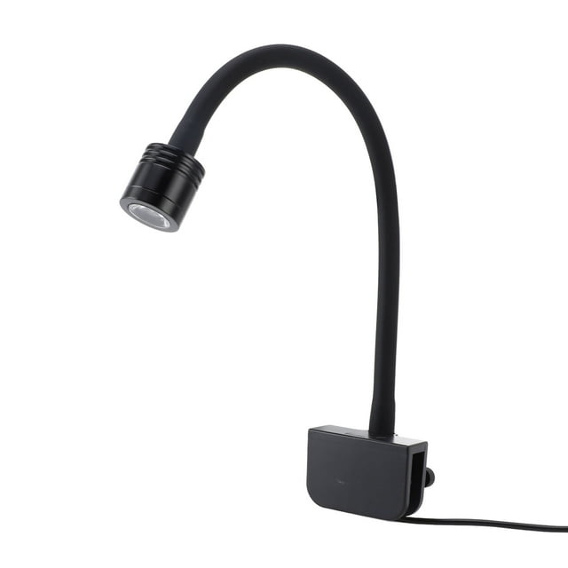 Fish Tank Clip on Light, Clamp Aquarium Light, High Brightness Small Clip on Aquarium Light LED Light with Button Switch for 3-6 Gallons Freshwater Saltwater Aquariums