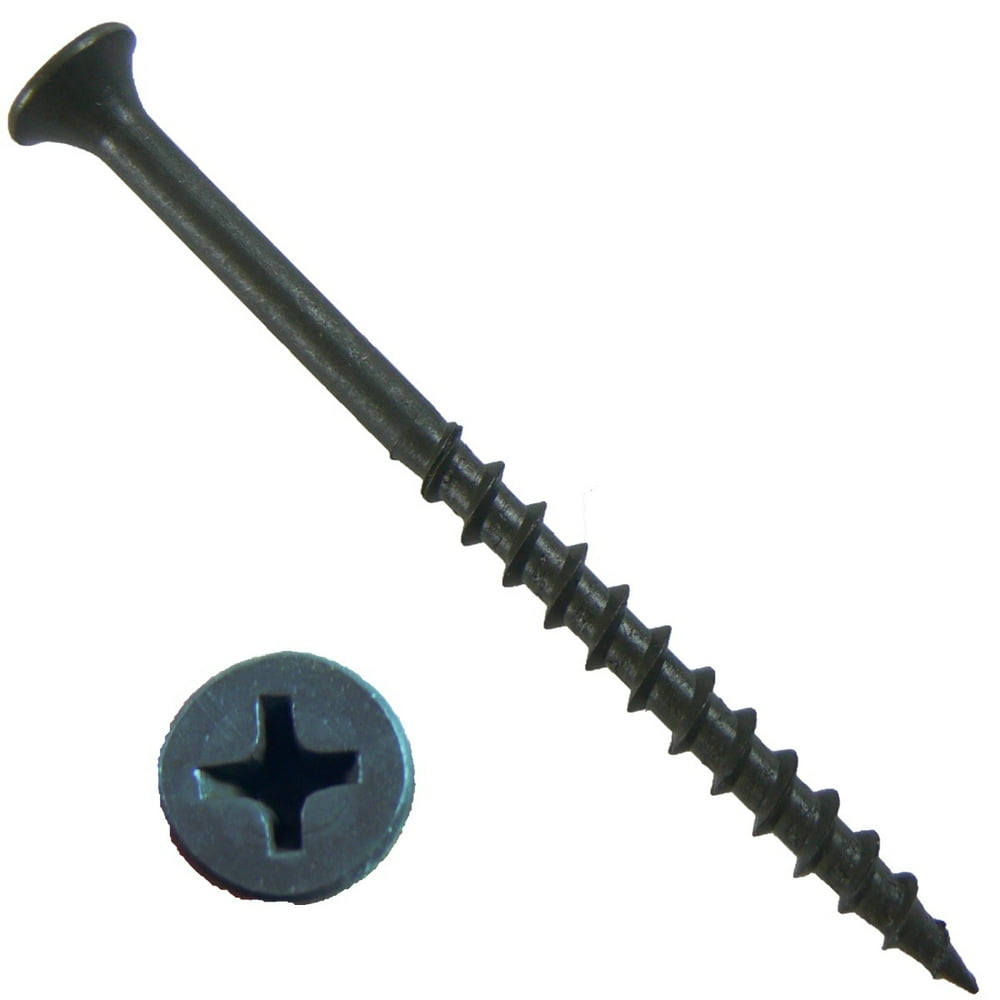 GRAY PHOSPHATE DRYWALL SCREWS 8 x 21/2" 12.5 Ounces (92 screws