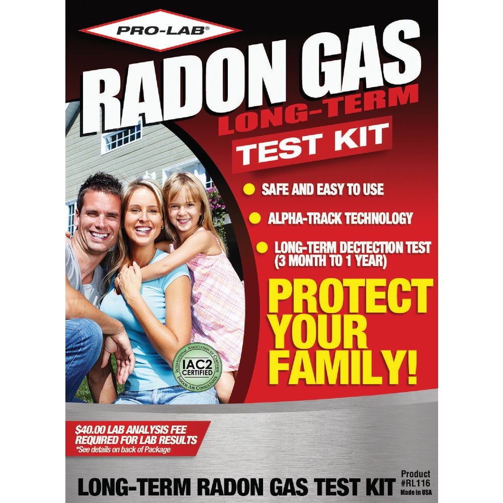 Pro LabPro Lab LongTerm Radon Test Kit