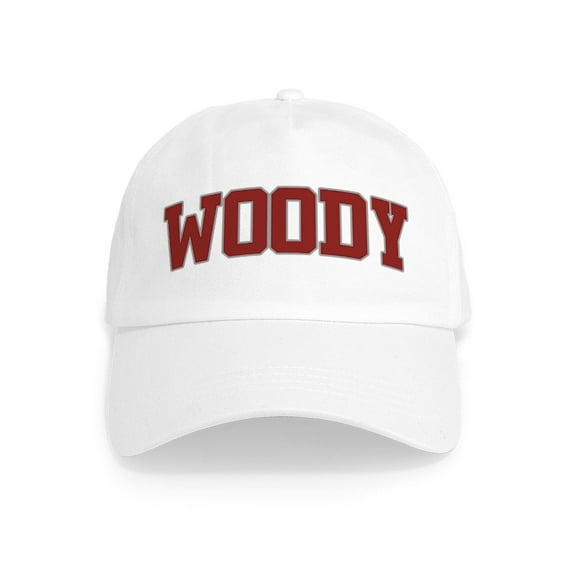 CafePress - WOODY Design Cap - Adjustable 100% Brushed Unisex Casual Cotton Baseball Cap, Beige, 1