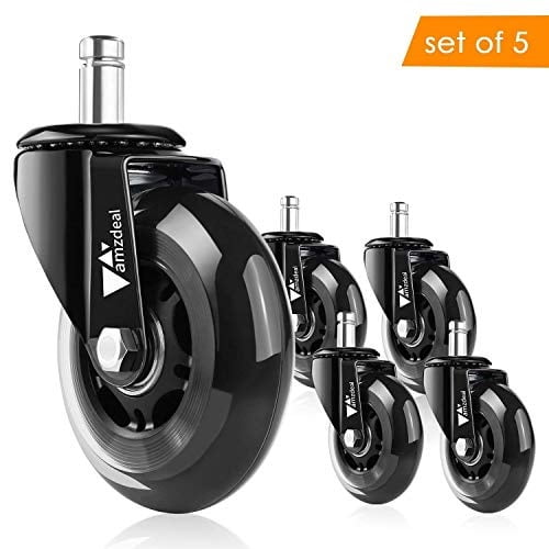 hardwood chair casters
