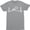 Athletic Heather, variant on Paw Print Heartbeat Lifeline Dog - Dog Lover Men's Gift T-Shirt