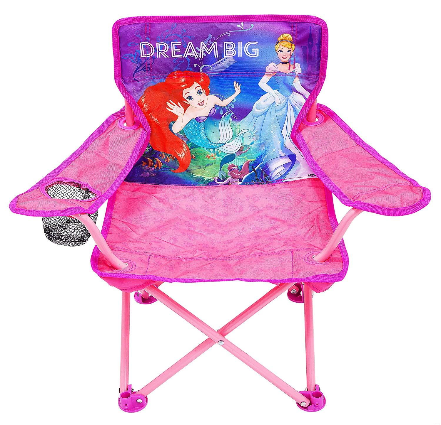 Disney Princess Heart Strong Fold N Go Chair Furniture - - Walmart.com - Walmart.com