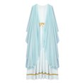 thumbnail image 4 of iiniim Girls Sleeveless Gown Tulle Princess Dress Performance Light Blue 16, 4 of 7