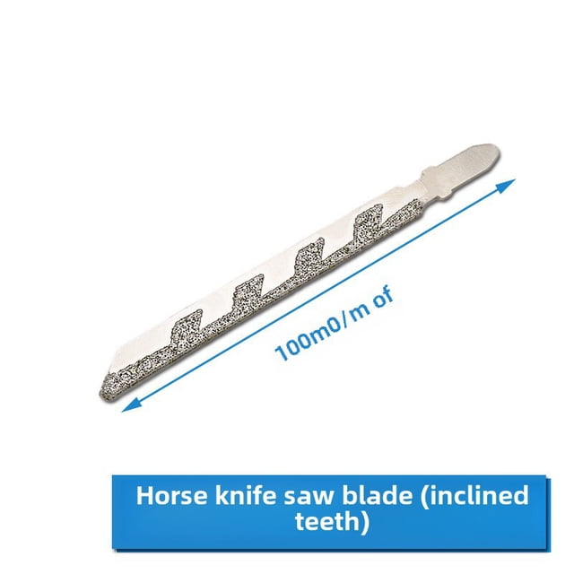Premium Diamond Curved Reciprocating Saw Blade for Efficient Ceramic & Hardstone Cutting - with Durable Construction, Precise Intricate Cuts, and Compact Design for Professionals & Hobbyists
