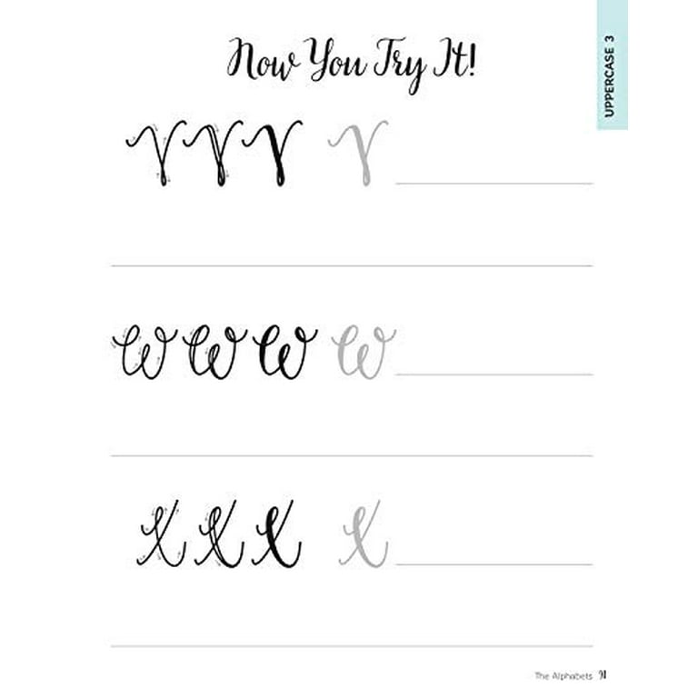 A Beginner's Guide to Modern Calligraphy & Brush Pen Lettering  (9780804857710) - Tuttle Publishing