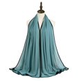 thumbnail image 1 of Fashion Hijabs Women Scarf Muslim Luxury Wrapping Headband Malaysian Indonesian Plain Color Pearl Chiffon Summer Hijab New Scarf yaoshenbao LED, 1 of 2