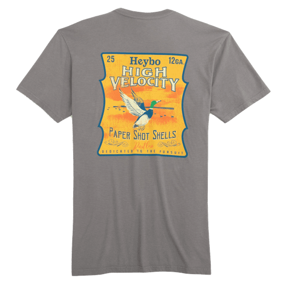 Heybo Duck Hunting High Velocity Paper Shot Shell Box Dedicated To The Pursuit Comfortable Unisex T-Shirt Short Sleeve Tee-Large