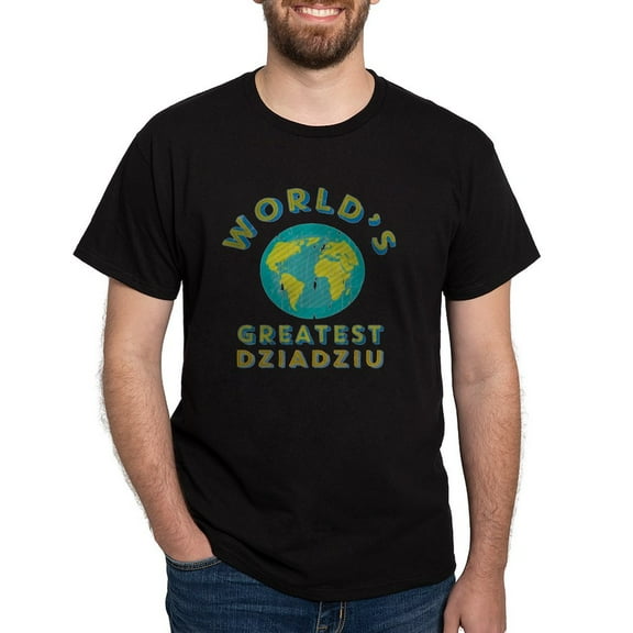 CafePress - World's Greatest Dziadziu T Shirt - Men's Classic Graphic Cotton T-Shirt