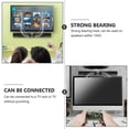 thumbnail image 4 of Soundbar Mount for TV Hanging 2Pcs Black Iron Soundbar Bracket Replacement, 4 of 4